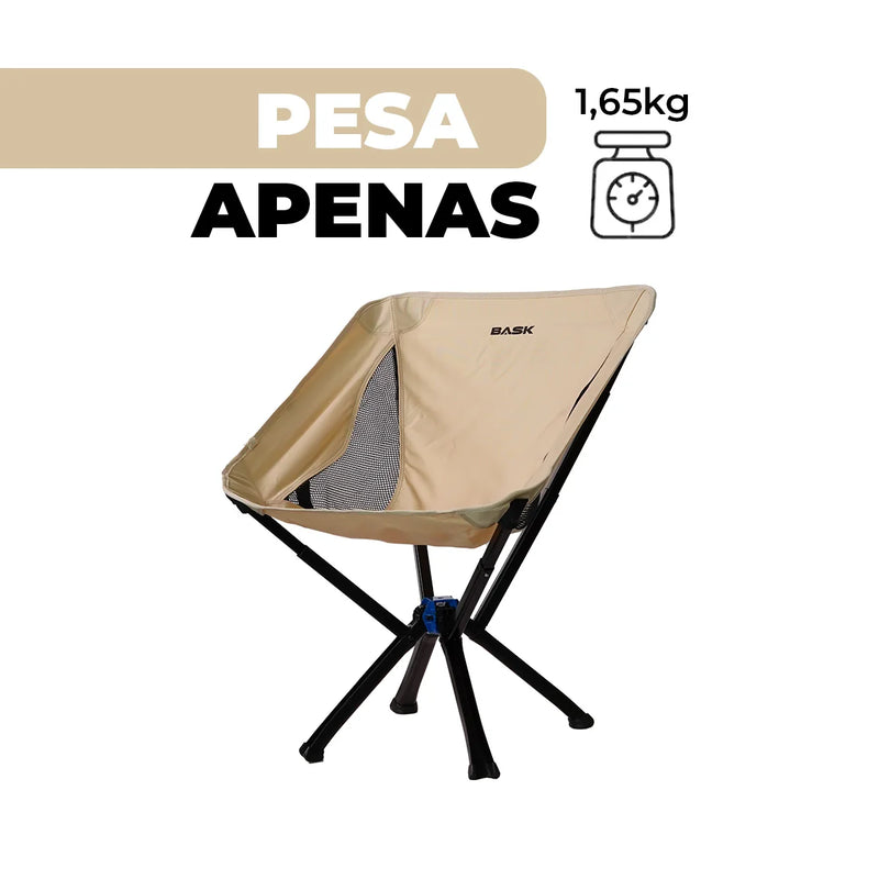 Cadeira Dobrável Alvorada - Conforto Ergonômico e Portabilidade