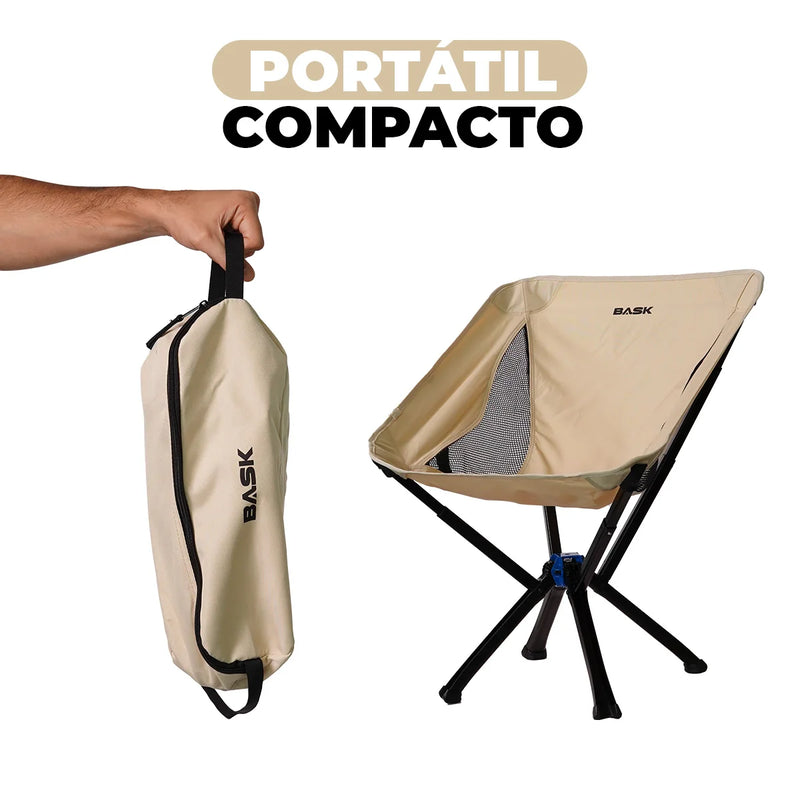 Cadeira Dobrável Alvorada - Conforto Ergonômico e Portabilidade