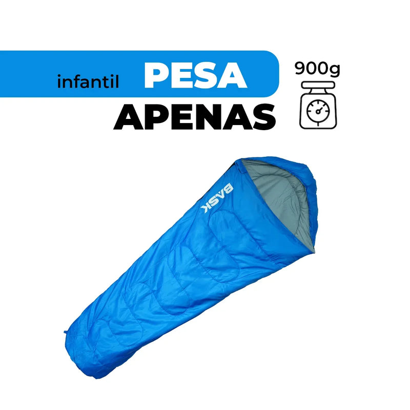 Saco de Dormir com Capuz BASK - Conforto Supremo para Aventureiros