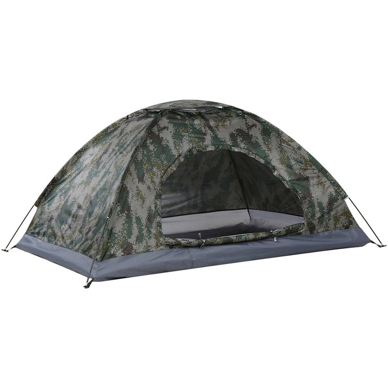 Barraca Camping Camuflada Para 4 Pessoas