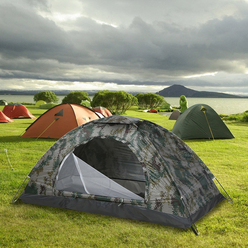 Barraca de Camping Resistente à Água com Proteção UV e Ventilação