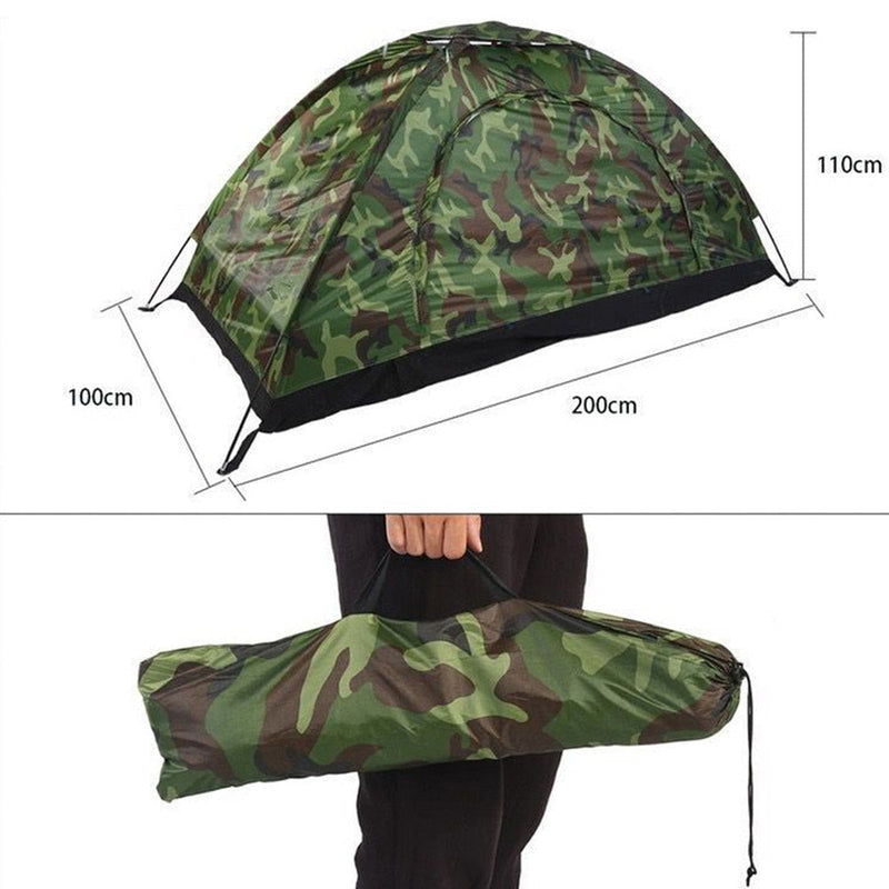 Barraca de Camping Resistente à Água com Proteção UV e Ventilação